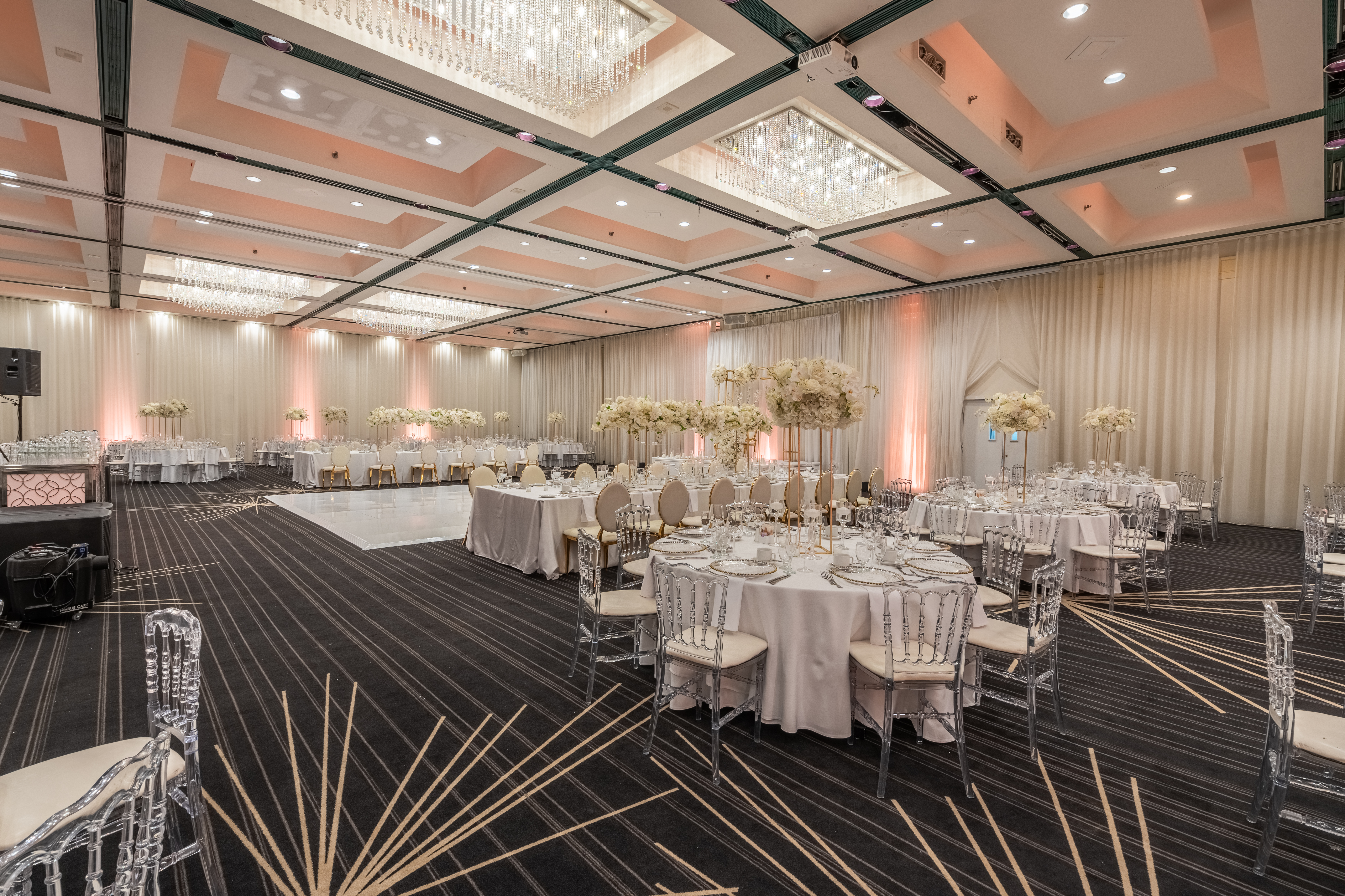 Banquet room at Plaza Centre-Ville